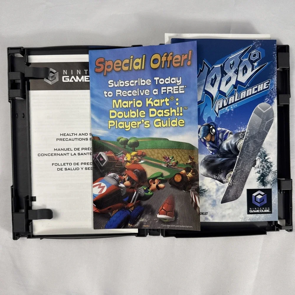 1080 Avalanche Nintendo GameCube 2003 Sports Snowboarding Video Game NTSC-U/C